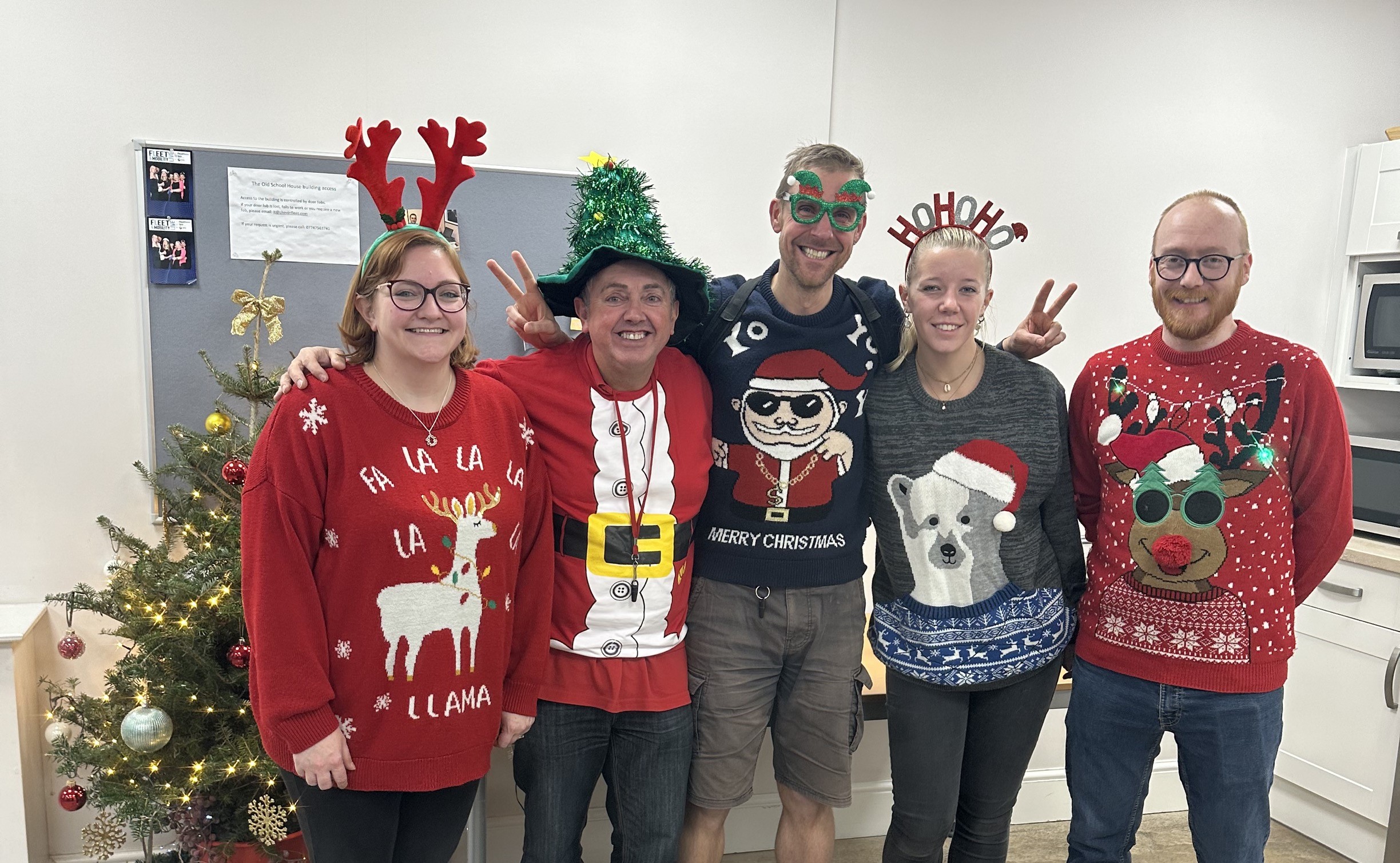 Christmas Jumper Day raises £118 for Save the Children Chevin